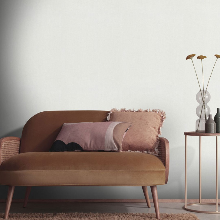 Moderne PVC-freie Uni-Vliestapete in weiss - WA397584