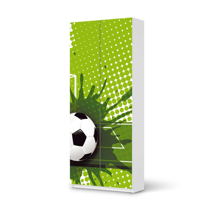 Möbelfolie IKEA Pax Schrank 236cm Höhe - 2 Türen - Goal - CR116799
