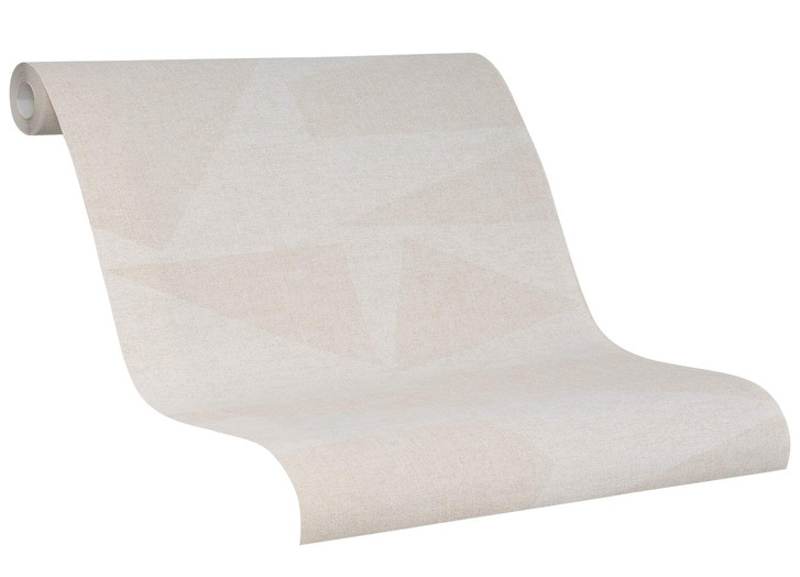 Vliestapete Uni Modern in Beige - WA482762