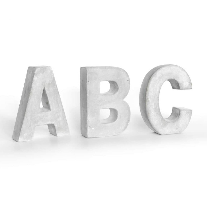 Deko Buchstaben Beton Einzel - WA421004