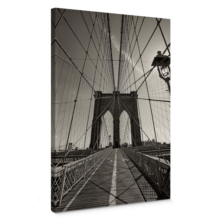 Leinwandbild Brooklyn Bridge Perspektive - WA359773