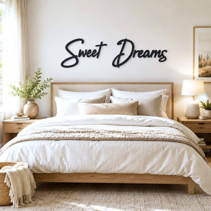 MDF-Deko 3D Schriftzug Sweet Dreams - WA405711