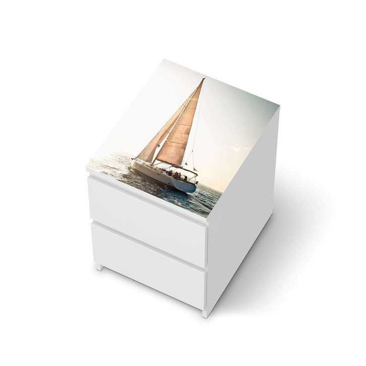 Möbelfolie IKEA Malm Kommode 2 Schubladen oben - Freedom - CR116298