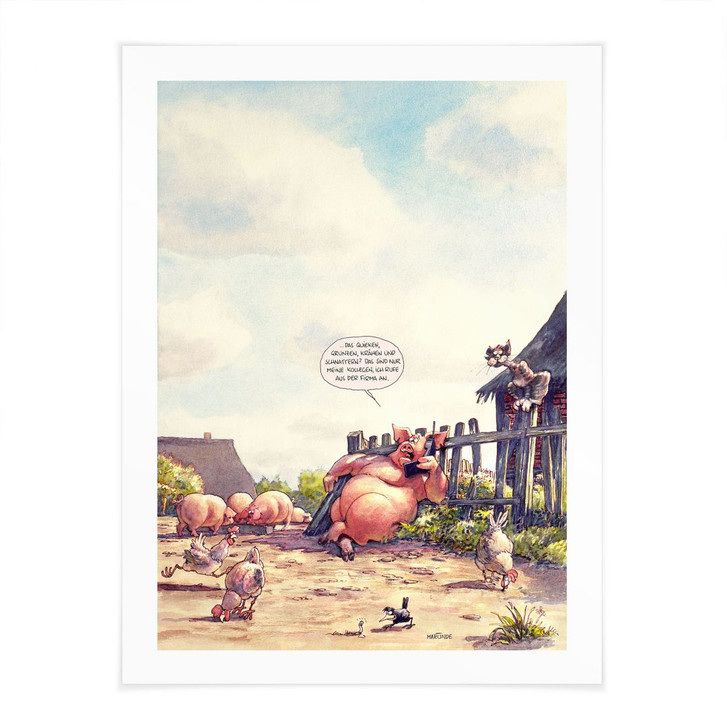 Poster Marunde - Unter Kollegen (1994) - WA409816