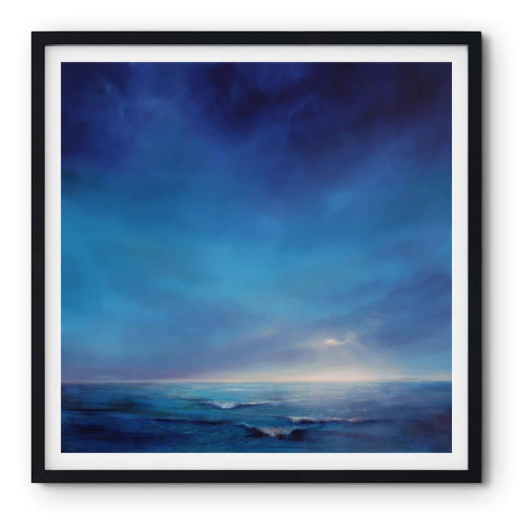 Poster Schmucker - Lichtstreif - Quadratisch - WA338106