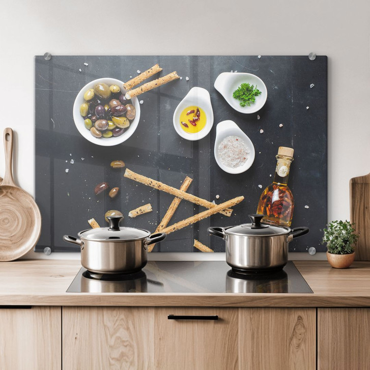 Spritzschutz Olives and Grissini - WA241279