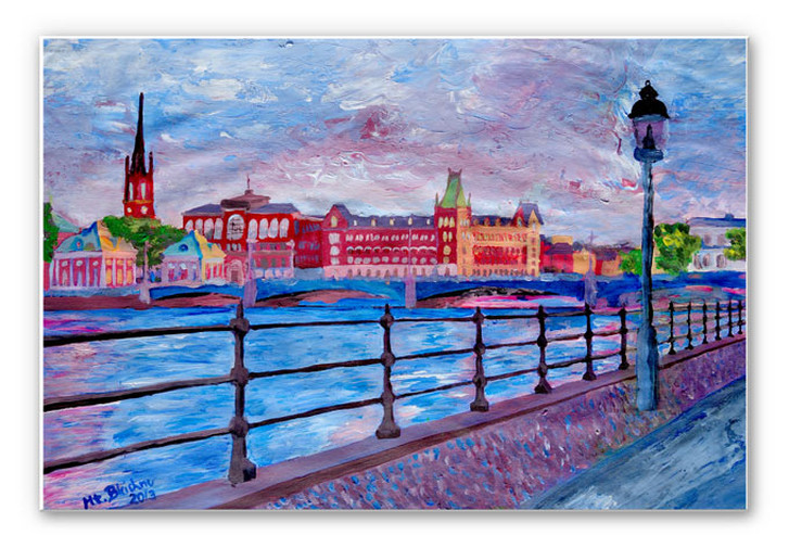 Wandbild Bleichner - Stockholm - WA324351