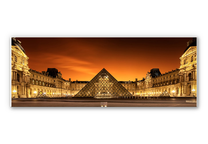 Wandbild Kiciak - Illuminated Louvre - WA193297