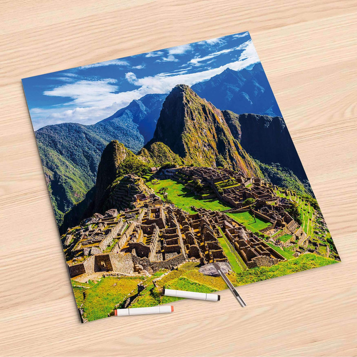 Folienbogen (60x60cm) - Machu Picchu - CR107124