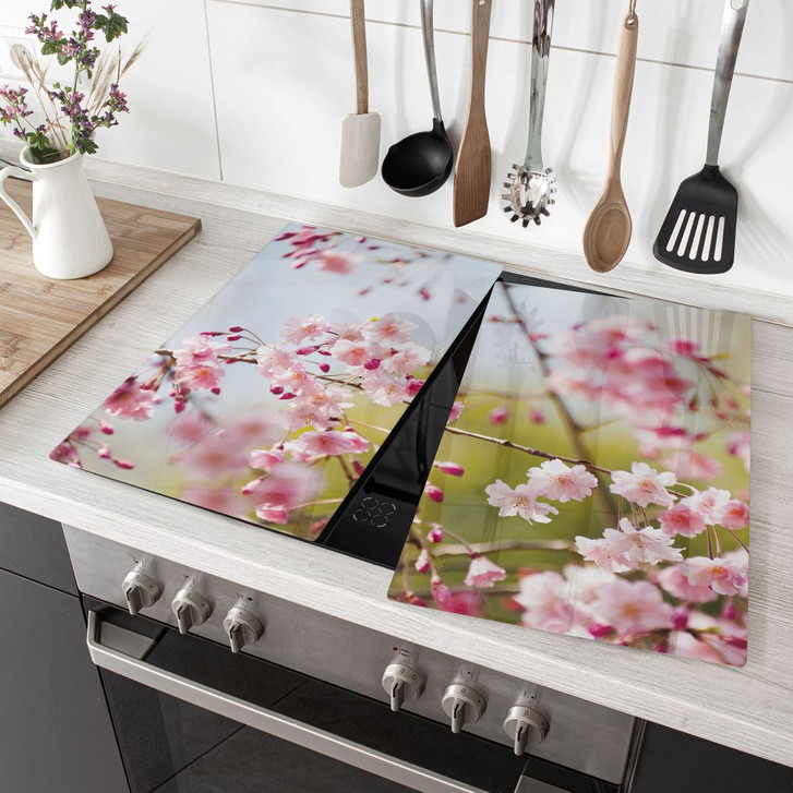 Herdabdeckplatte Blumen - Cherry Blossoms - WA443929