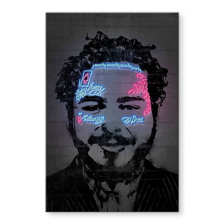 Acrylglasbild Post Malone - Mielu - WA458270