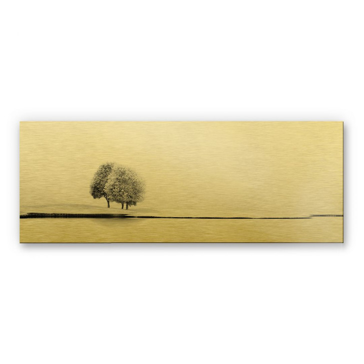 Alu-Dibond-Goldeffekt - Huybrighs - Ein stiller Moment - WA230949