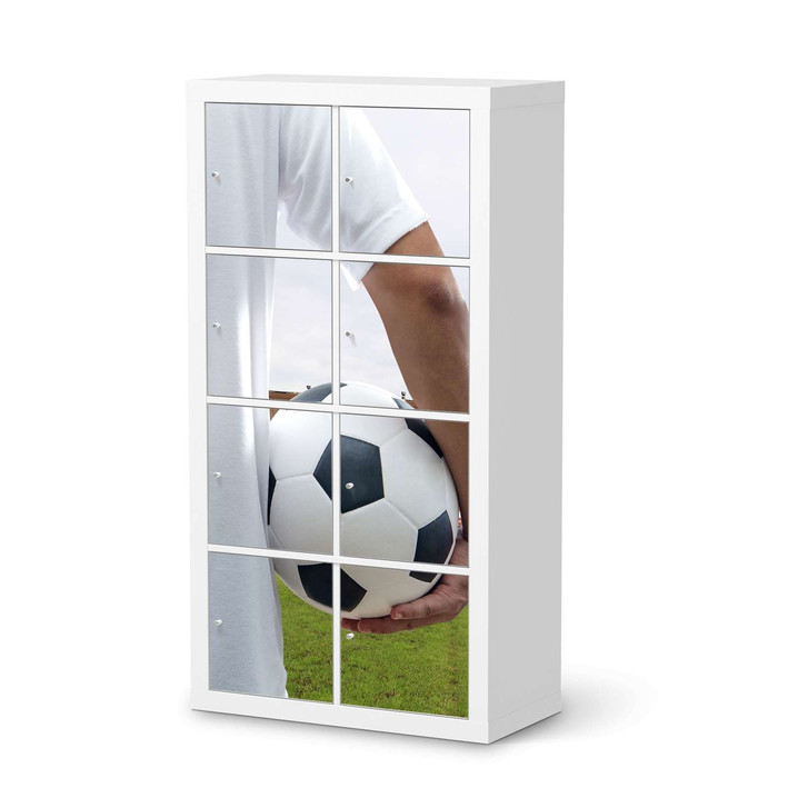 Folie IKEA Kallax Regal 8 Türen - Footballmania - CR105454