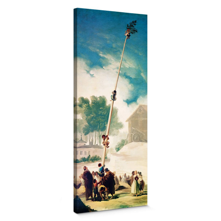 Leinwandbild de Goya - Der Maibaum - WA377818