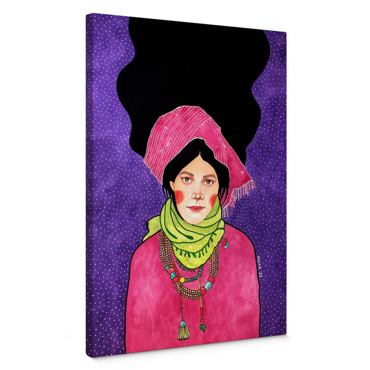 Leinwandbild Hülya - Besser kennenlernen - WA347264