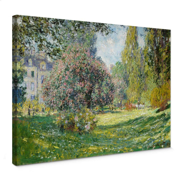 Leinwandbild Monet - Der Park Monceau - WA370552