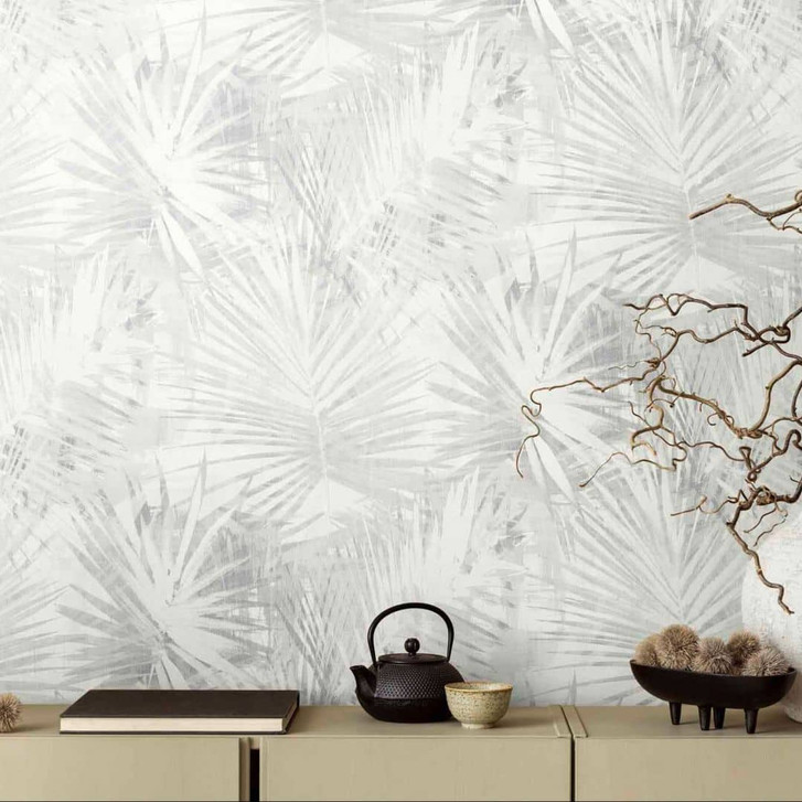 Livingwalls Vliestapete Hygge beige, grau - WA228298