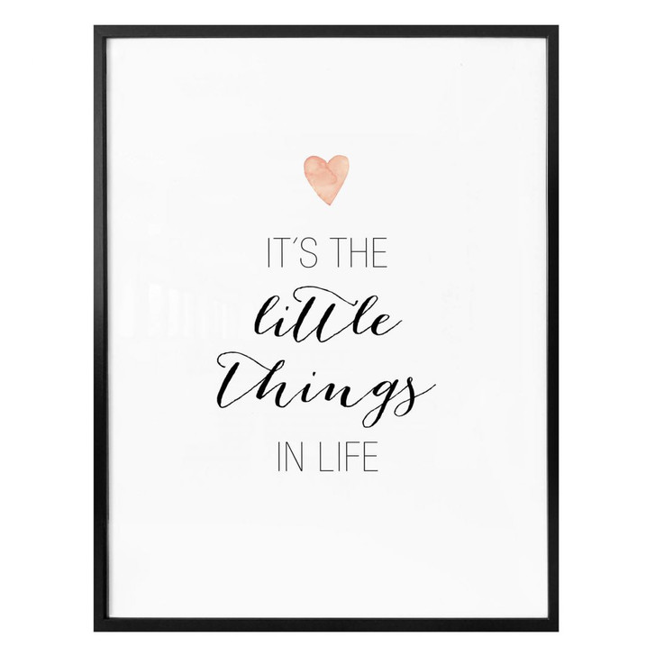 Poster Confetti & Cream - It's the little things in life - WA311509
