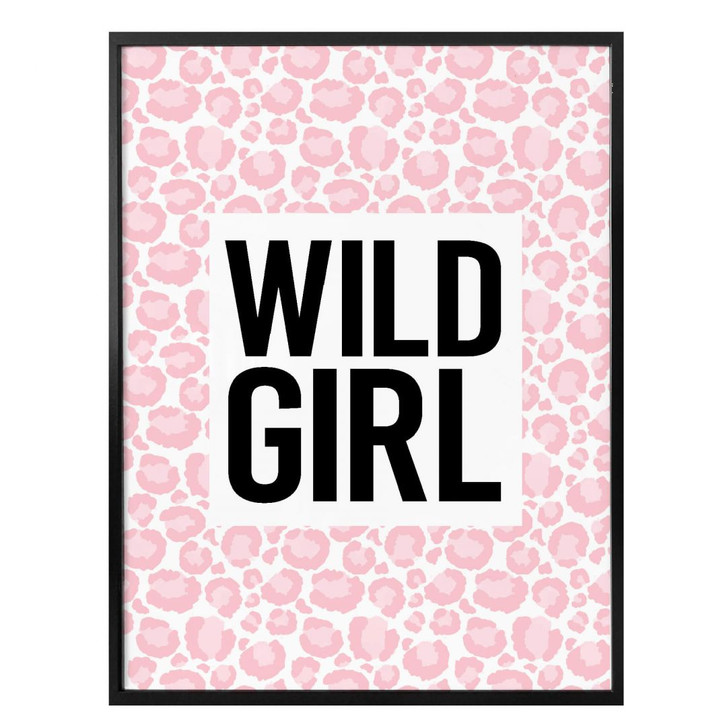 Poster Leopard - Wild Girl - WA258500