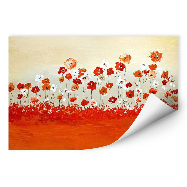 Wallprint Melz - Fröhliche Blumen - WA242056