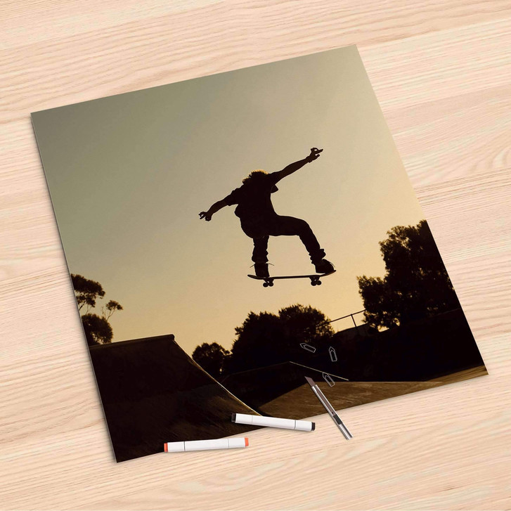 Folienbogen (60x60cm) - Skater - CR107186