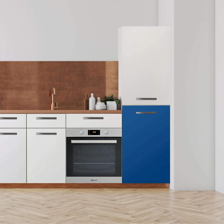 Klebefolie - Hochschrank (60x100cm) - Blau Dark - CR110527