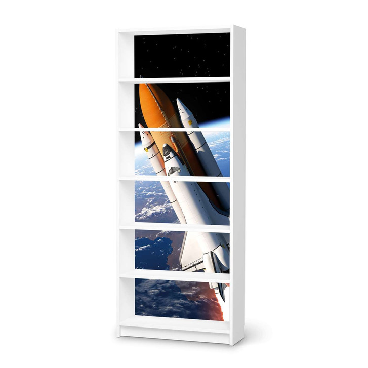 Klebefolie IKEA Billy Regal 6 Fächer - Space Traveller - CR111059