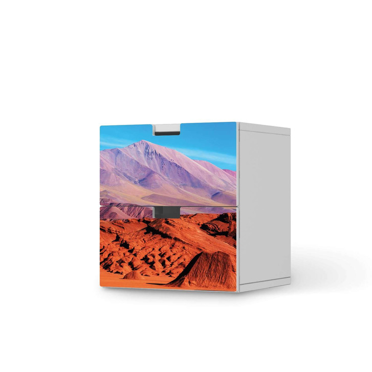 Klebefolie IKEA Stuva / Malad Kommode - 2 Schubladen - Arizona - CR110269