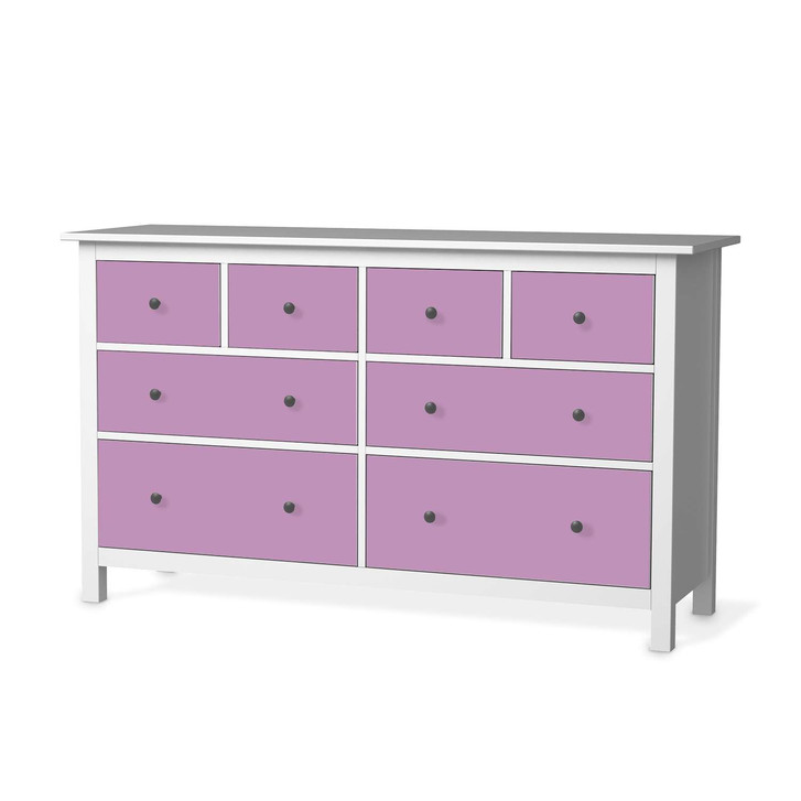 Möbelfolie IKEA Hemnes Kommode 8 Schubladen - Flieder Light - CR114842