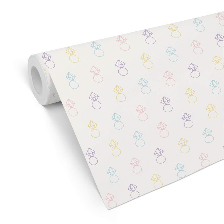 Mustertapete Diamonds are girls best friends - WA246199