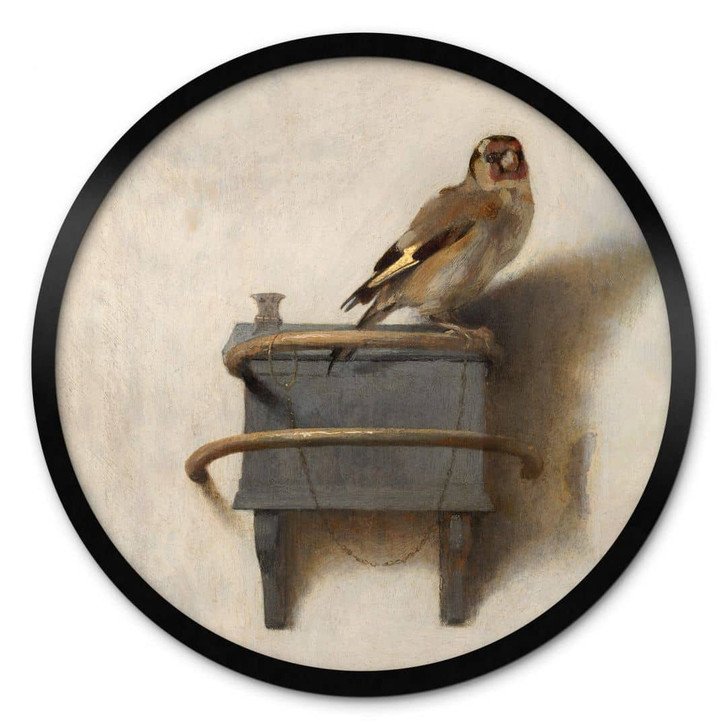 Poster Fabritius - Der Distelfink - Rund - WA337233