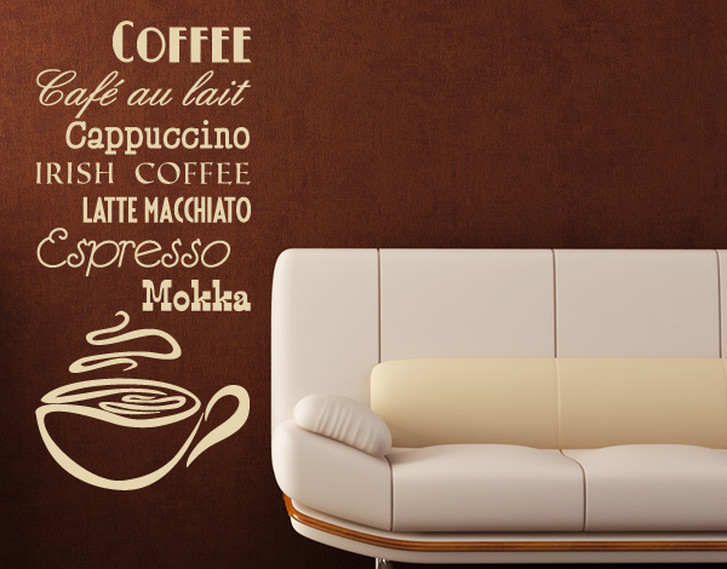 Wandtattoo Coffee - TD16042