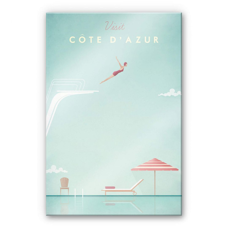 Acrylglasbild Rivers - Côte d'Azur - WA261365