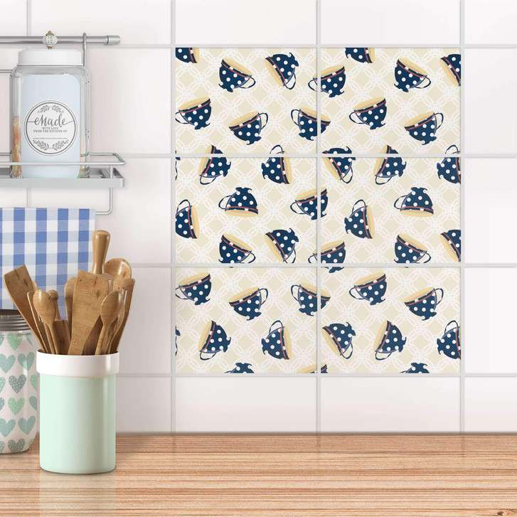 Fliesenfolie quer - Teatime - CR104636