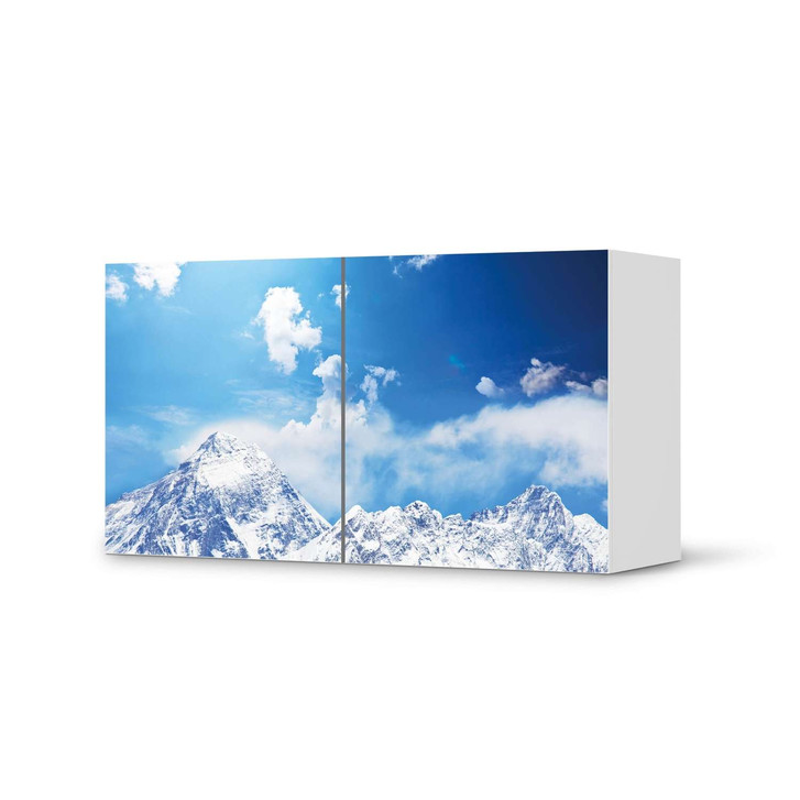 Folie IKEA Besta Regal 2 Türen (quer) - Everest - CR105343