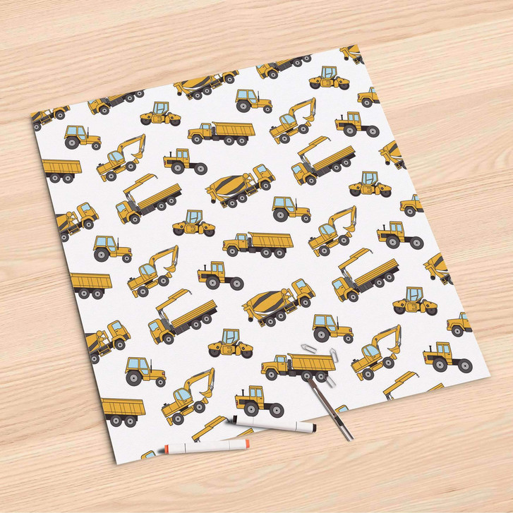 Folienbogen (60x60cm) - Working Cars - CR107244