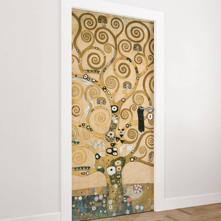 Türfolie Der Lebensbaum - Klimt - Selbstklebende Türdeko - WA510011