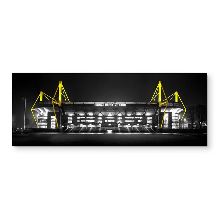 Wandbild Stadion in Dortmund - Grey - Alu-Dibond - WA441560