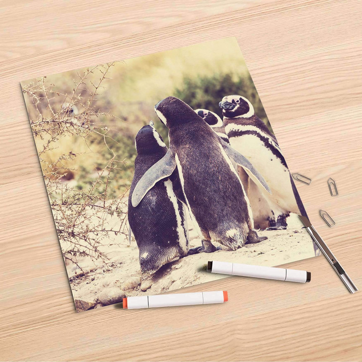 Folienbogen (30x30cm) - Pingu Friendship - CR106904