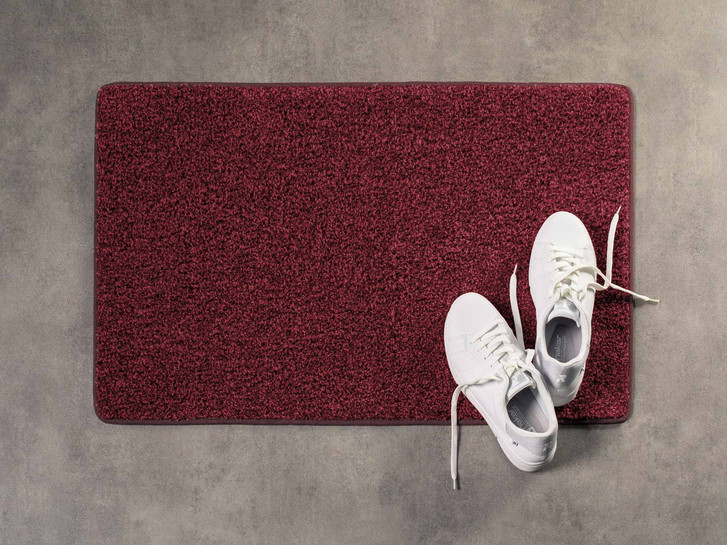 HEVO Saugaktiv Fussmatte nach Mass in Wine red - TS468921