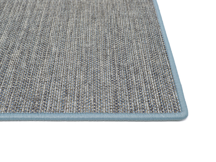 HEVO® Tilda In-& Outdoorteppich nach Mass Rechteck Wunschmass in Ocean - TS550409