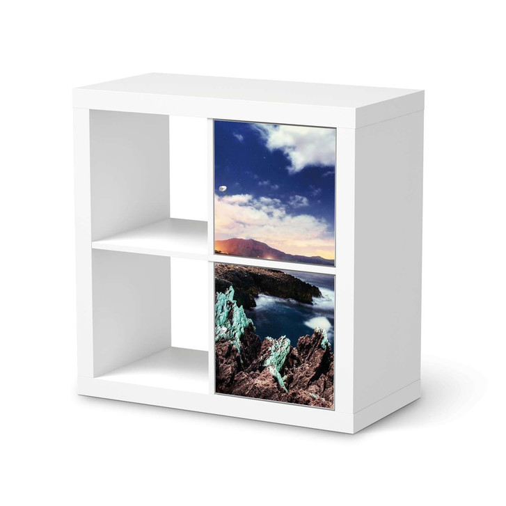 Klebefolie IKEA Expedit Regal 2 Türen (hoch) - Seaside - CR109421