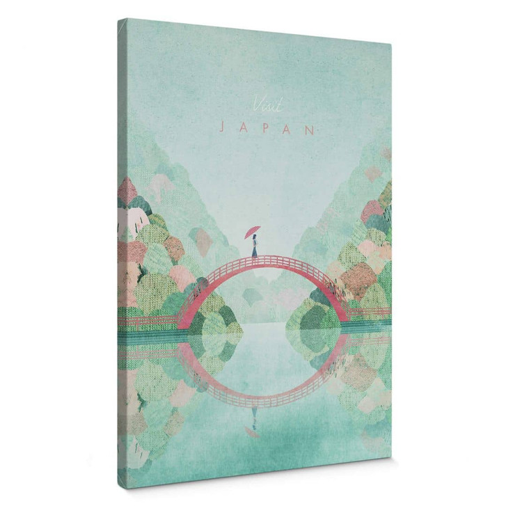 Leinwandbild Rivers - Japan im Frühjahr - WA343699