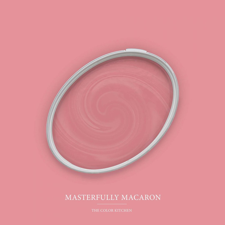 Pink Wandfarbe seidenmatt I Masterfully Macaron | verspielt und fröhlicher Charakter | THE COLOR KITCHEN - WA442875