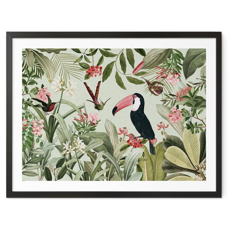 Poster Tukan im Dschungel-Paradies - UN Designs - WA408961