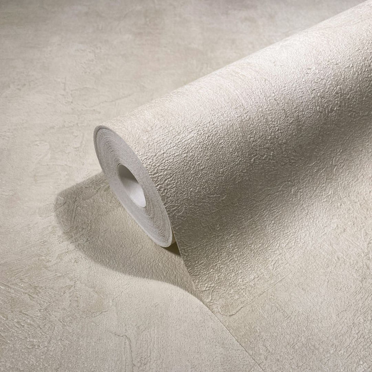 Vliestapete in Betonoptik Uni beige Struktur - WA507994