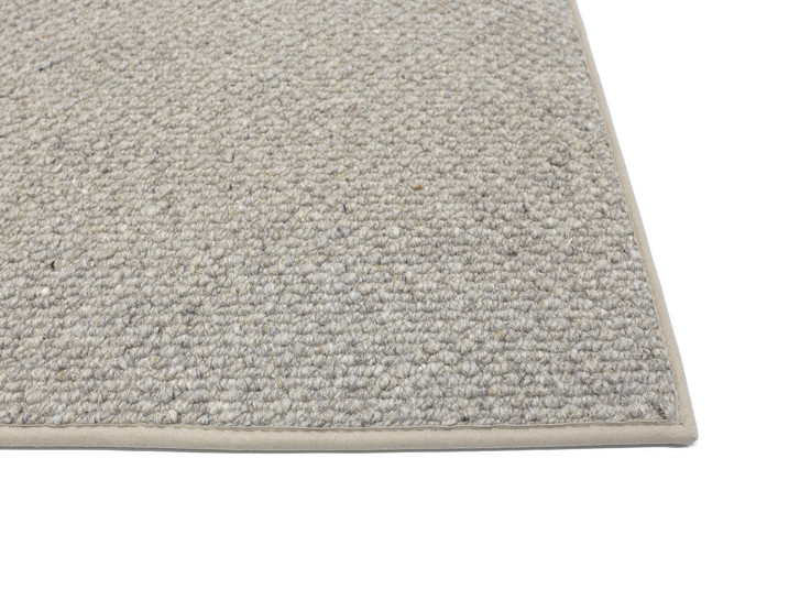 Bern Paspelteppich Rechteck Wunschmass in Taupe - TS504629