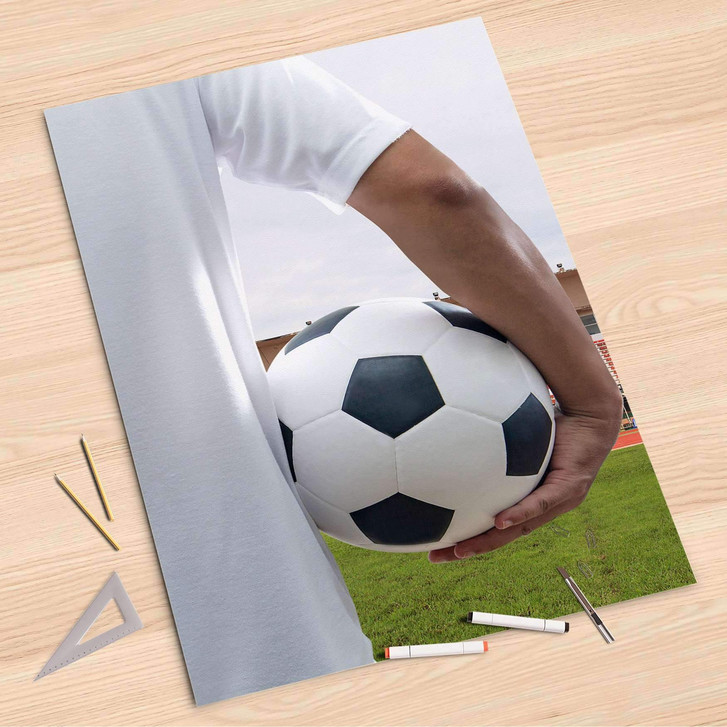 Folienbogen (80x120cm) - Footballmania - CR107323