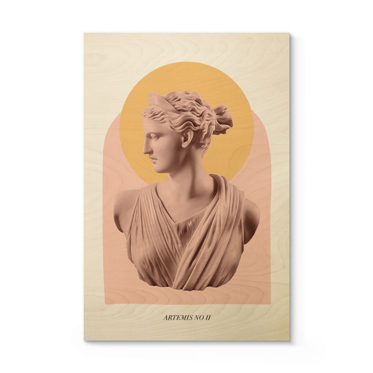 Holzbild Statue der Göttin Artemis - Grace Digital Art - WA401489