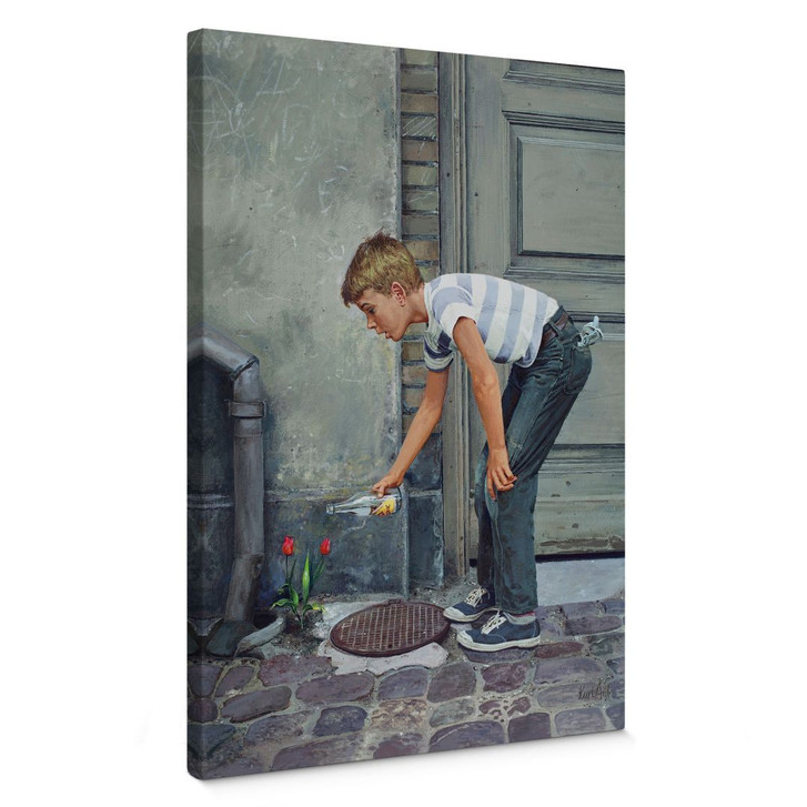 Leinwandbild Kurt Ard - Grossstadt-Mirakel (1960) - 70x100cm - WA389340